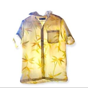 Vintage Hawaiian Button Up Top From